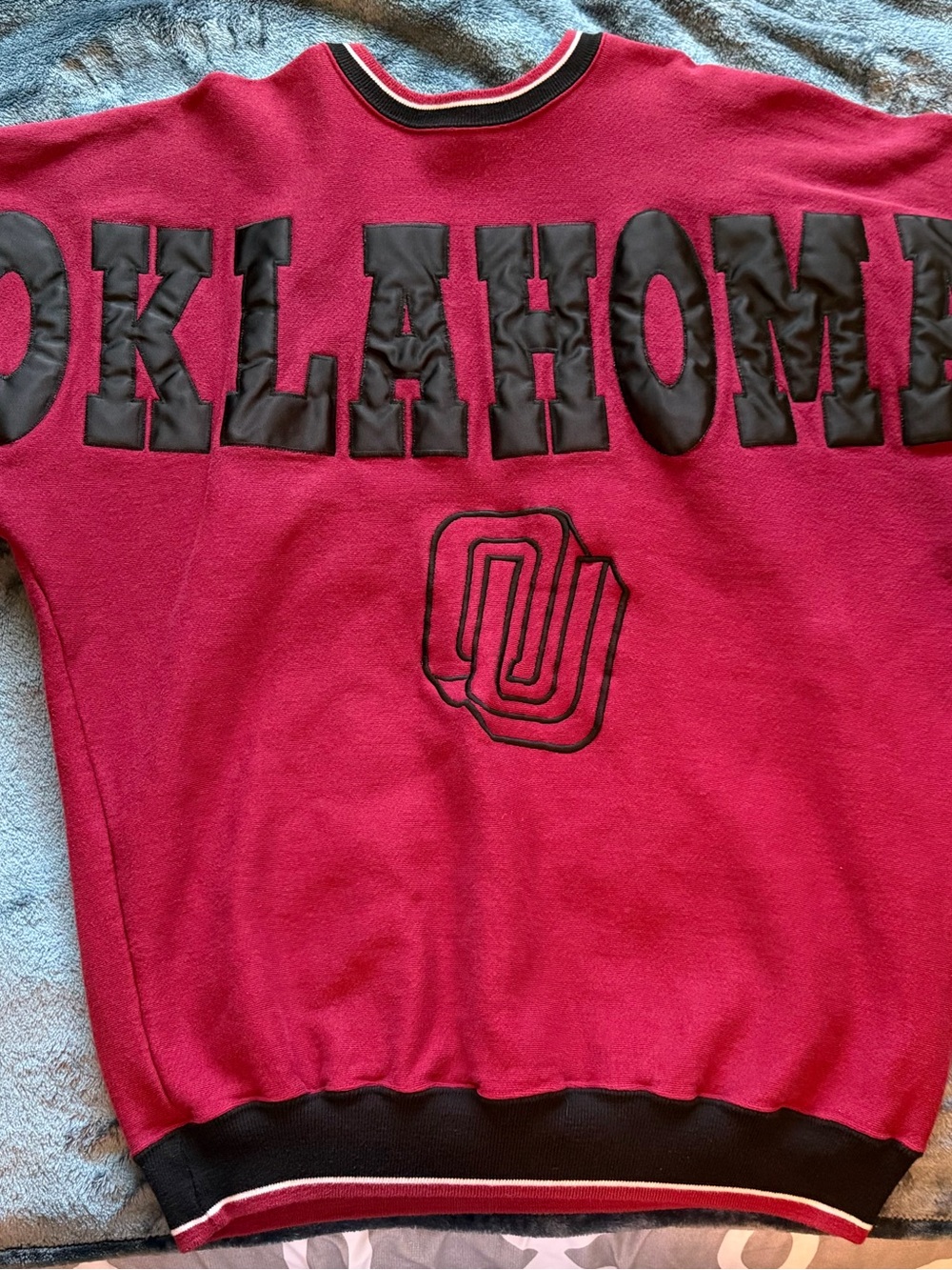 Rare Vintage 90s University of Oklahoma Sooners Crewneck Sweatshirt